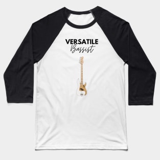 Versatile Bassist Light Theme Baseball T-Shirt